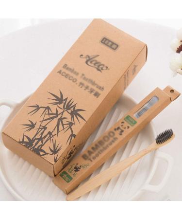 Eco-Friendly Biodegradable Toothbrush - Soft Bristles Independent Packaging 1 Pack for Adults & Teens - Buy Online on GoSupps.com