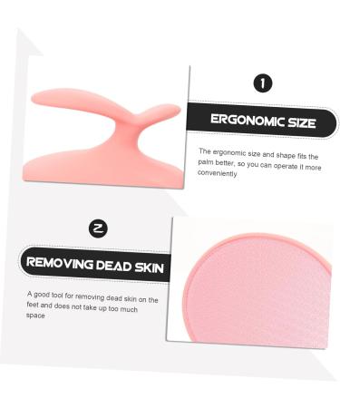 BIUDECO Rose Quartz Glass calluses Remover Foot File Pedicure Tool File for Foot Pedicure File for feet Foot Pedicure Foot abs - Buy Online on GoSupps.com