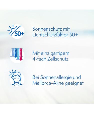 Ladival Allergic Skin Sun Protection Gel LSF 50+ | Perfume-Free & Waterproof | 200ml - Allergy Sufferers Approved - Buy Online on GoSupps.com