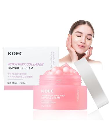 Znnhnn Glatin collagen cream PDRN pink collagen cream Polyepptide collagen cream Resistent hydrating cream Toniifying and tonify elasticity