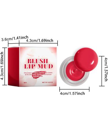  Mixnexorad Lip and Cheek Tint - Lightweight Long-Lasting Makeup - Contoured Lip and Cheek Tint - For Women Friends Travel Everyday Wear Parties Dates Office Transportation Birthdays - Buy Online on GoSupps.com