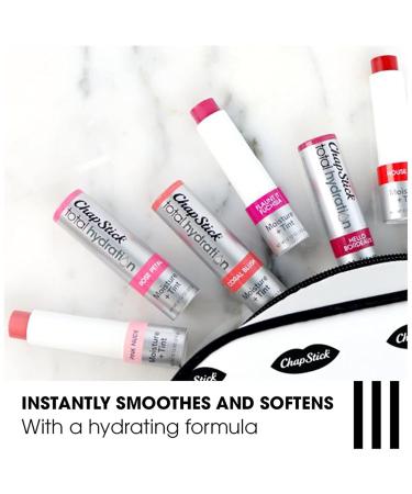 ChapStick Total Hydration Moisture + Tinted Lip Balm Tube - 0.12 Oz - Flaunt it Fuchsia - Buy Online on GoSupps.com