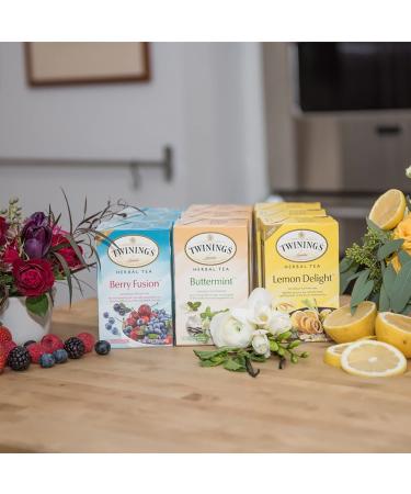 Buy Twinings Buttermint Herbal Tea - Caffeine Free, 20 Bags (1.41 oz) - Refreshing Mint Flavor - Buy Online on GoSupps.com