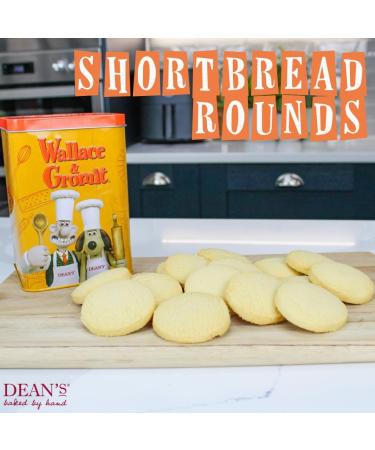 Wallace & Gromit Scottish All Butter Shortbread Biscuit Gift Tin - 300g Reusable Collectable "Cracking Shortbread Box. Delicious Irresistible Luxury Cookie Snack. Give At Christmas Or For A Birthday. - Buy Online on GoSupps.com