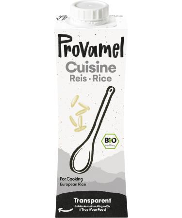 Provamel Organic Rice Cuisine (6 x 250 ml) 250 ml (pack of 6)