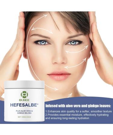 YES 2 pieces yeast ointment Yeast Ointment natural yeast cream yeast ointment with the plus of aloe vera & ginkgo biloba for friction skin and dry skin for all skin types - Buy Online on GoSupps.com