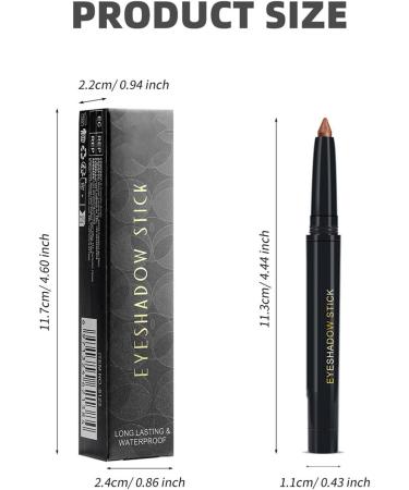 Glitter Eyeshadow Stick Smooth Application Glitter Eyeshadow Stick Pencil Pen For Fashion Individual Style5 - Buy Online on GoSupps.com