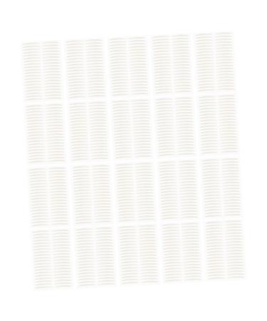 FOMIYES 60 Sheets double eyelid sticker Double Eyelid Tapes eyelid strips double back tape eyelid tape for hooded eyes makeup tape Adhesive Eyelid Stickers Eye patch cover eyes