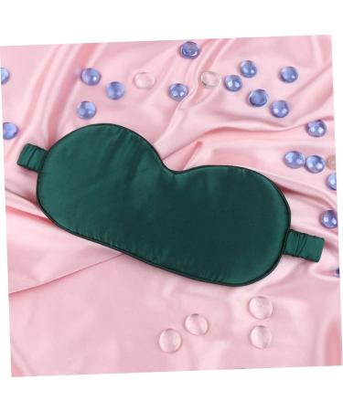 KOCKSHION 1 Pc Eye Mask Silk Sleeping Mask Sleep Mask Silk Eye Mask Sleeping Mask Eye Silk Mask Contoured Cup Night Blindfold Silk Eyeshadow Shaded Eye Patch Green - Buy Online on GoSupps.com
