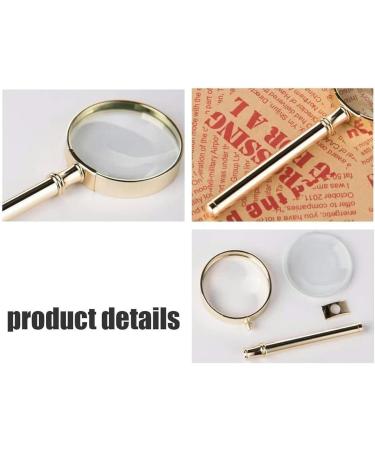 Portable Magnifiers 5X Handheld Child Elderly Reading Magnifier Optical Lens Detachable Loupe Watch Repair Full of Stars - Buy Online on GoSupps.com