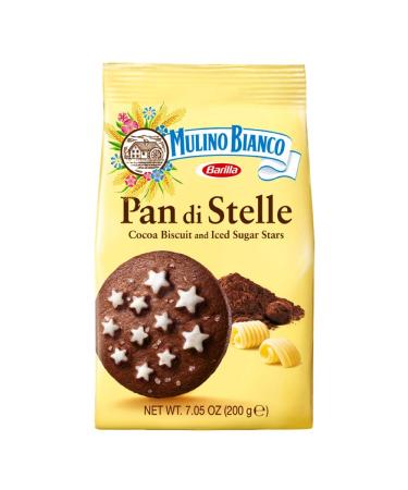 Mulino Bianco Pan Di Stelle Cocoa Biscuits With Sugar Stars 3 Pack, 21.15 Oz