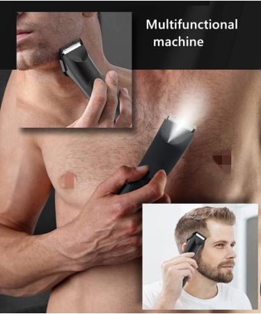 Premium Waterproof Hair Clippers & Beard Trimmer for Men - Cordless Electric Shaver with LED Light | Fast Charging & IP7 Washable - Buy Online on GoSupps.com