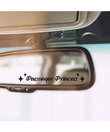Passenger Princess Sticker Waterproof Vinyl Decal Car Mirror Sticker Window Bumper Rear View Mirror Phone Water Bottle Decor Black Merchandise Decals and Stickers - Buy Online on GoSupps.com