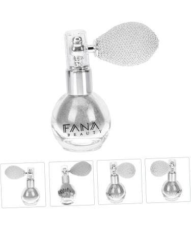 FOMIYES 2 pcs Sprayer Shimmer Spray Glittering Sequin Highlighter Powder Makeup Cosmetic 7x5.5cmx2pcs Silver Whitex2pcs - Buy Online on GoSupps.com