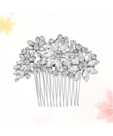 Mikinona Wedding Hair Comb Bride Hair Clip Rhinestone Hair Clip Rhinestone Hair Comb Bridal Headpiece Rhinestone Headpiece Rhinestone Comb Hair Teasing Comb Bridal Hair Clip Comb for Bridal - Buy Online on GoSupps.com