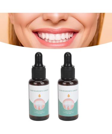 Gum Relief Drops | Repair Receding Gums & Freshen Breath - 30ml (2 Pieces) - International Shipping Available - Buy Online on GoSupps.com