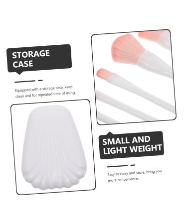 FRCOLOR 10 Pcs Makeup Brush Set | Lint-Free Pads Contouring & Blending Brushes Travel Tote Bag | Perfect for Eyeshadow Blush & More - International Shipping - Buy Online on GoSupps.com