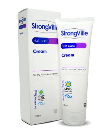 Cream Strong Ville Extra Vital Hair Complex Combines Hair Care Increases Hair Softness Shine And Attractiveness From Root To Tip Which Greatly The Beauty Of Your Hair (4.23 oz / 120 gm)