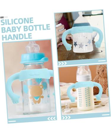 Toyvian 8 Pcs Bottle Handle Milk Bottle Grips Newborn Bottle Grip Bottle Grip Silicone Bottle Grip Bottle Accessories Silica Gel Child Feeding Bottle Silicone Soft 14.00X5.00X5.00CMx4pcs Sky-bluex4pcs - Buy Online on GoSupps.com