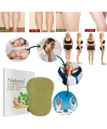 16/32PCs Natural Wormwood Detox Foot Pads | Herbal Body Cleansing & Weight Loss Patches | Deep Cleansing Sleep Patches for Body Detox - Buy Online on GoSupps.com