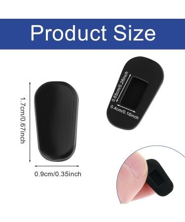 Ouligay 10 Pairs Anti-Slip Silicone Nose Pads for Glasses - Black - Buy Online on GoSupps.com