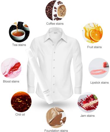 Stain Remover Pen for Clothes 10ml Portable Mild Emergency Bleach Pen Stain Remover Bleach Stick Stain Remover Travel Size for Clothes and Laundry - Buy Online on GoSupps.com