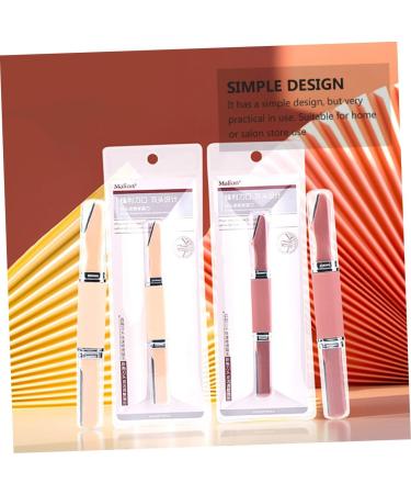 Buy Ipetboom Double-Headed Eyebrow Shaping Tool & Lady Shaver - Exfoliating Facial Hair Trimmer for Women | International Shipping Available - Buy Online on GoSupps.com