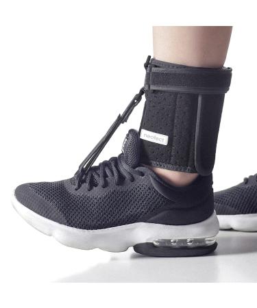 NEOFECT Foot Lift AFO Foot Drop Brace for Walking, Ankle Brace, Drop Foot Brace with Shoes, Stroke Recovery Equipment, Adjustable Ankle Brace, Achilles Tendonitis Relief.