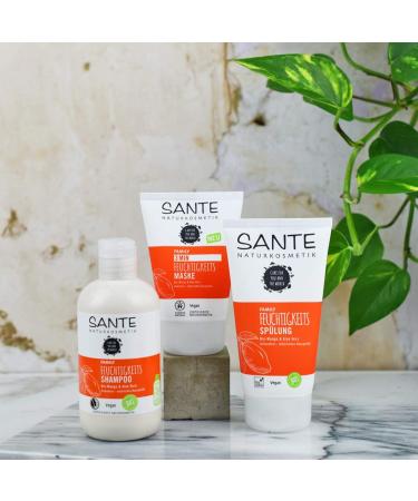 Sante Natural Cosmetics Moisturizing Conditioner - Organic Mango & Aloe Vera Intensive Care for Soft Hair 150 ml - Premium Hydrating Hair Care - Buy Online on GoSupps.com