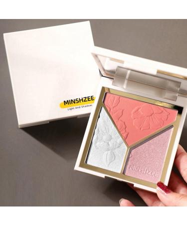 Karlor 3-in-1 Contour Palette - Highlighter Blush & Bronzer with Brushes | Perfect Makeup Contouring Powder - International Shipping - Buy Online on GoSupps.com