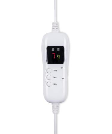 Sinnlein Heating Ceiling - T V S d GS Checked - 160x120cm Electric Blanket with Timer & 9 Temperature Levels | Washable & Cuddly | International Shipping - Buy Online on GoSupps.com