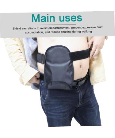 Waterproof Ostomy Bag Covers 31x18.5 cm | Adjustable Elastic Belt for Colostomy & Urostomy | Laqerjc - Buy Online on GoSupps.com