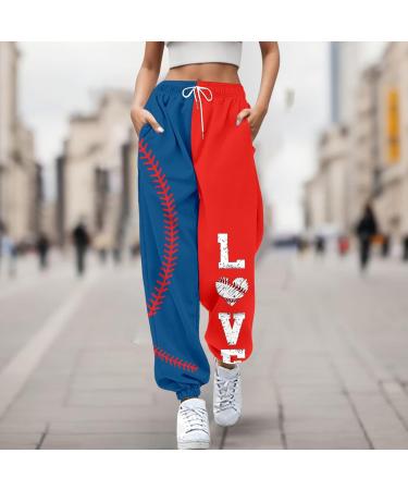 Womens Comfy Sport Gym Jogger Sweatpant Loose Fit High Waisted Trouser Causal Running Workout Pant Jogging Bottom Activewear XXL 3921-djufh-e-orange - Buy Online on GoSupps.com
