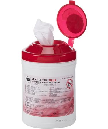 PDI Sani-Cloth Plus - Large Germicidal Disposable Cloth - 160 Count - Buy Online on GoSupps.com