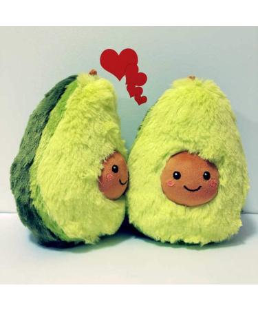RAINBEAN Avocado Plush Toy Mini Cute Pillow 15.74 Inches - Soft Fruit Stuffed Cushion Doll for Bedroom Decor - Perfect Gift for Kids, Friends, Boys, Girls - Christmas/Birthday/Valentine - Buy Online on GoSupps.com