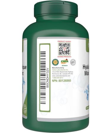 VORST Hyaluronic Acid Max Strength 200mg 3 x 180 Vegan Capsules | Supplement for Skin & Joints | High Molecular Weight | Powder Pills | 3 Bottles 540 count (Pack of 1) - Buy Online on GoSupps.com