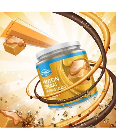 Ultimate Italia - 30% spreadable protein cream without sugar - 250g - salted caramel taste - low calories gluten free with vitamins - Buy Online on GoSupps.com