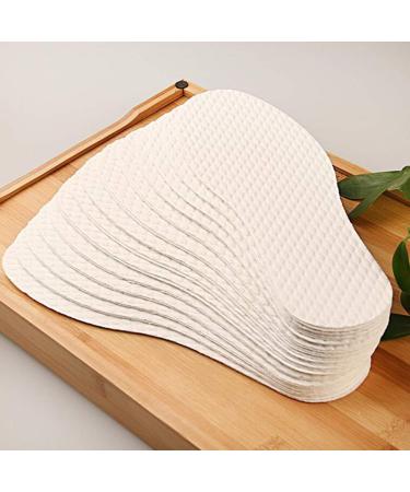 10 Pairs White Disposable Breathable Slim Barefoot Insoles - Non-Sticky Sweat Treatment for Women s Shoes | Comfort for Walking Jogging & Running - Buy Online on GoSupps.com