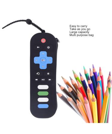 Soft Silicone Baby Bite Bag with Strap - Dustproof & Remote Controlled Multi-Functional Storage for Rings Pens & Brushes - Black - Buy Online on GoSupps.com