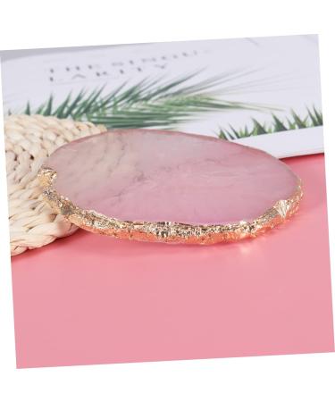  ULDIGI Cosmetic Nail Polish Dongles Golden Edge Nail Holder Mixing Dongles Dongle Makeup Tray Resin Pads Reconcile Eyeshadow - Buy Online on GoSupps.com