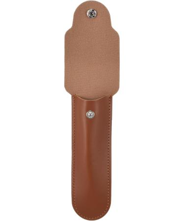 PATIKIL Leather Razor Protective Case 2 Pack | Double Edge Razor Sheath for Travel | Premium Shaving Device Protector in Brown - Buy Online on GoSupps.com