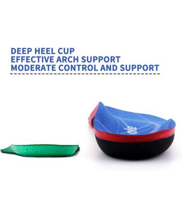 Heavy Duty Support Insoles for Plantar Fasciitis Relief - Gel Orthotics for Fallen Arches & Metatarsalgia Pain - M 9.5-10.5 / W 7.5-8.5 - Buy Internationally - Buy Online on GoSupps.com