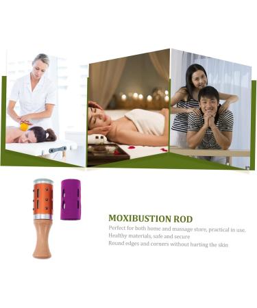 Minkissy Moxibustion Massage Device Set - 2-in-1 Face & Body Therapy Stab-Burner for Relaxation & Pain Relief - Buy Online on GoSupps.com
