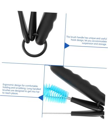 AMOSFUN 9-Piece Multi-Purpose Cleaning Brush Set | Stainless Steel Water Bottle & Straw Cleaner | Ultimate Detergent Brush Kit for Easy Cleaning - Buy Online on GoSupps.com