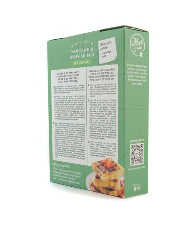 MapleFarm Organic Pancake & Waffle Mix - 500g | Original Organic Mix for Fluffy Pancakes & Waffles - Buy Online on GoSupps.com