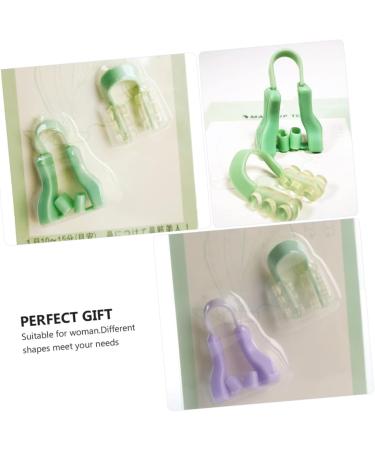 Healifty 2 Sets Nose Clip Set | Anti Snoring Nasal Clip for Snoring and Beauty | Green Woman - Buy Online on GoSupps.com