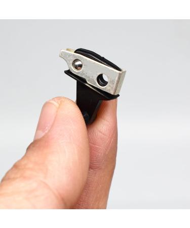 Professional Hair Clipper Accessories Repairing Parts Adjusting Lever Latch Plate Switch Button Spring Tension Cam Follower Compatible with Wahl Magic Clip 8148 8591 8504 1919 (Black) - Buy Online on GoSupps.com