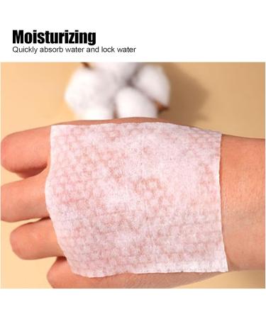1600pcs Disposable Makeup Remover Cotton Pads - Soft Thickened Wet Compress for Face Eyelash Nail & Lip Care | Perfect for Daily Skincare - Buy Online on GoSupps.com