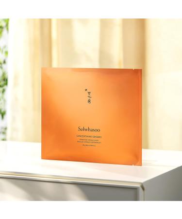 Sulwhasoo Concentrated Ginseng Renewing Sheet Masks - Nourish, Hydrate, Visibly Firm - 5 pc - Buy Online on GoSupps.com