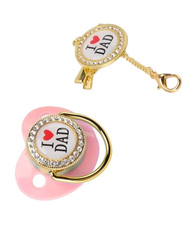 Buy Safe Pink Baby Pacifier & Soother for Healthy Jaw Development - International Shipping Available - Buy Online on GoSupps.com